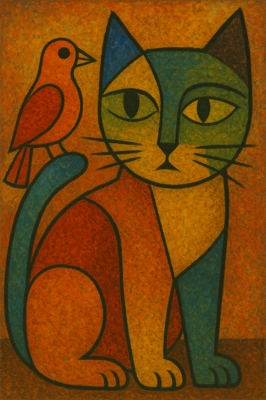 Cat and Bird